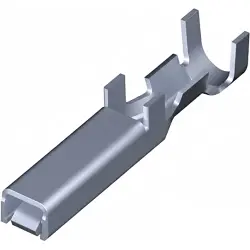 Receptacle, 0.2-0.6 mm², AWG 24-20, crimp connection, gold-plated, 1-175217-3