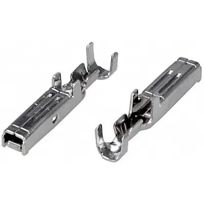 Receptacle, 0.2-0.6 mm², AWG 24-20, crimp connection, gold-plated, 175217-2 - 1