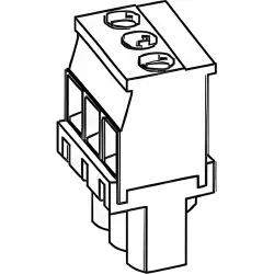 PCB terminal, 4 pole, pitch 5 mm, AWG 30-12, 15 A, screw connection, green, 284040-4