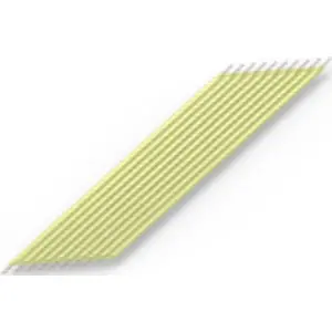 Flat conductor connector, 5 pole, pitch 2.54 mm, 0.204 mm², AWG 24, PTFE, 5-1437186-0 - 1