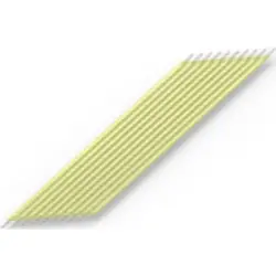Flat conductor connector, 5 pole, pitch 2.54 mm, 0.204 mm², AWG 24, PTFE, 5-1437186-0