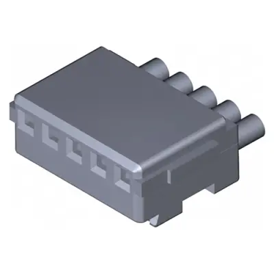 Connection cable, 158.8 mm, socket straight to open end, 0.205 mm², AWG 24, 2058943-4 - 1