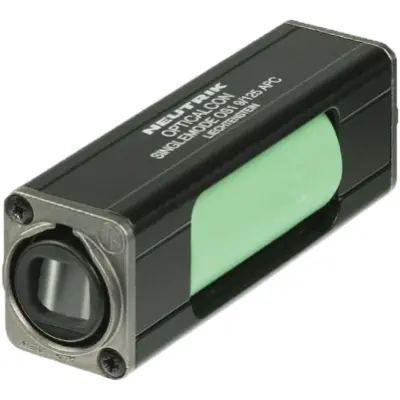 FO connector, singlemode, black/green, NAO4SAW-A - 1