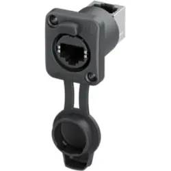 Panel socket, RJ45, Cat 5e, NE8FDPU-TOP