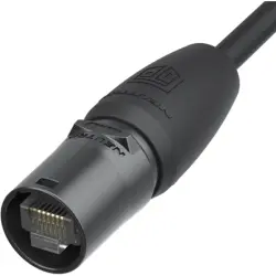 Protective housing, black, for RJ45 connector, NE8MX-B-TOP-14