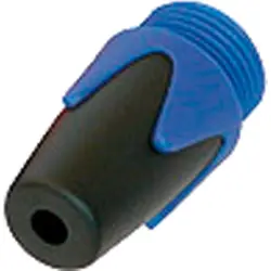 Cable grommet, blue for jack plug, BPX-6-BLUE