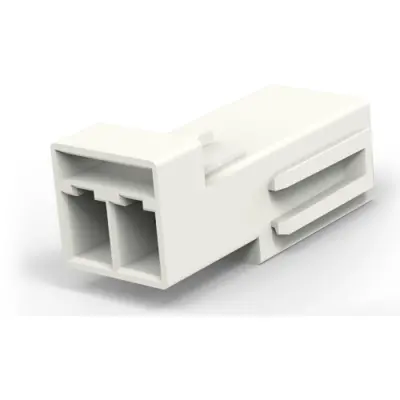 LED connector, 2 pole, Poke-In connection, 600 V, 9 A, 1-2834049-1 - 1