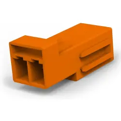 LED connector, 2 pole, Poke-In connection, 600 V, 9 A, 1-2834049-3