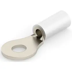 Uninsulated ring cable lug, 1.04-2.62 mm², AWG 16 to 14, 3.68 mm, M3.5, metal, 322373