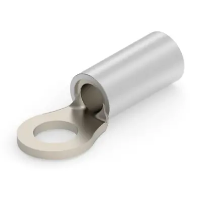 Uninsulated ring cable lug, 1.04-2.62 mm², AWG 16 to 14, 3.68 mm, M3.5, metal, 323158 - 1