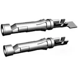 Receptacle, 0.8-2.0 mm², AWG 18-14, crimp connection, 66601-9