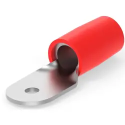 Insulated ring cable lug, 26.7-42.4 mm², AWG 2, 5 mm, red, 328655