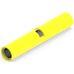 Butt connectorwith insulation, 3.31-5.26 mm², AWG 12 to 10, yellow, 42.06 mm, 2-1377174-3