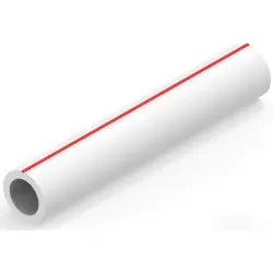 Butt connectorwith insulation, 0.3-1.42 mm², AWG 22 to 16, natural, 27.33 mm, 55792-1