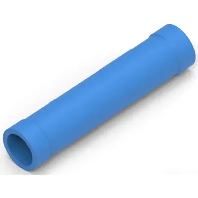 Butt connectorwith insulation, 1.04-2.62 mm², AWG 16 to 14, blue, 27.05 mm, 34071 - 1