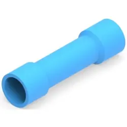 Butt connectorwith insulation, 1.25-2.0 mm², AWG 16 to 14, blue, 26.16 mm, 35244