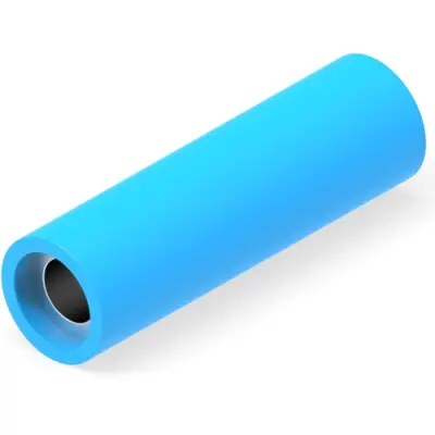 Butt connectorwith insulation, 1.25-2.0 mm², AWG 16 to 14, blue, 19.3 mm, 34133 - 1
