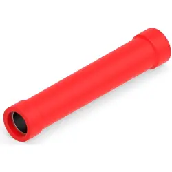 Butt connectorwith insulation, 0.3-1.42 mm², AWG 22 to 16, red, 27.33 mm, 1-34070-1