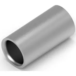 Butt connector, uninsulated, 80-95 mm², silver, 37.59 mm, 36959