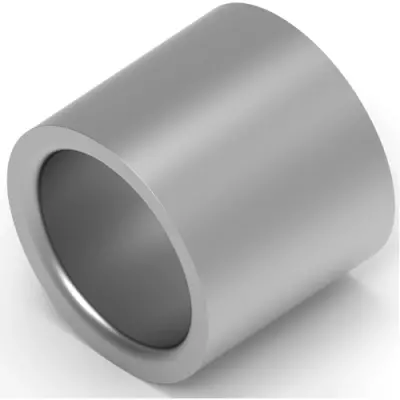 Butt connector, uninsulated, 80-95 mm², AWG 3/0, silver, 19.02 mm, 36909 - 1