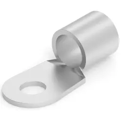 Uninsulated ring cable lug, 67-70 mm², AWG 2, 9.91 mm, metal, 321871