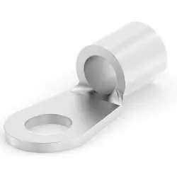 Uninsulated ring cable lug, 4.0-6.0 mm², AWG 12 to 10, 4.3 mm, M4, metal, 165301