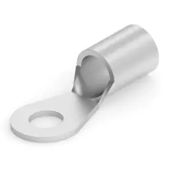 Uninsulated ring cable lug, 41-60 mm², AWG 1, 9.53 mm, metal, 321868