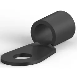 Uninsulated ring cable lug, 42.4-60.6 mm², AWG 1, 9.91 mm, metal, 36917