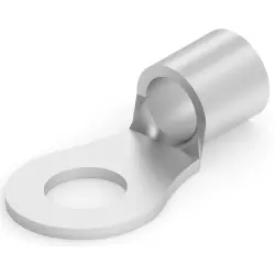 Uninsulated ring cable lug, 26.7-42.4 mm², AWG 2, 11.51 mm, metal, 320741