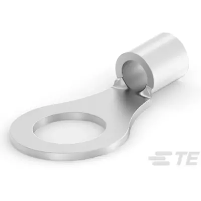 Uninsulated ring cable lug, 3.0-6.0 mm², AWG 12 to 10, 7.92 mm, metal, 31123 - 1