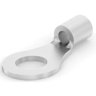 Uninsulated ring cable lug, 0.3-1.42 mm², AWG 22, 4.34 mm, M4, metal, 30692 - 1