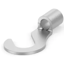 Uninsulated hook cable lug, 2.62-6.64 mm², AWG 12 to 10, M6, metal, 327905-1