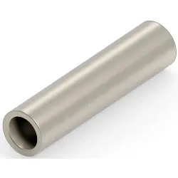 Butt connector, uninsulated, 0.3-1.42 mm², AWG 22 to 16, orange, 14.68 mm, 322324