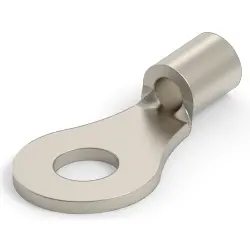 Uninsulated ring cable lug, 0.26-1.65 mm², AWG 22 to 16, 3.68 mm, M3.5, orange, 322872