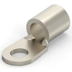 Uninsulated ring cable lug, 16.8-26.7 mm², AWG 4, 6.73 mm, M6, metal, 323173