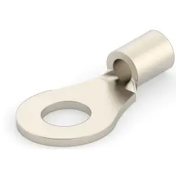Uninsulated ring cable lug, 1.25-2.0 mm², AWG 16 to 14, 4.34 mm, M4, metal, 322694