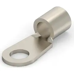 Uninsulated ring cable lug, 10.5-16.8 mm², AWG 6, 6.73 mm, M6, metal, 323170