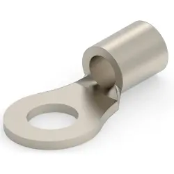 Uninsulated ring cable lug, 2.62-6.64 mm², AWG 12 to 10, 5 mm, metal, 323680