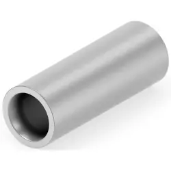Butt connector, uninsulated, 3.0-6.0 mm², AWG 12 to 10, gray, 14.35 mm, 8-32151-1