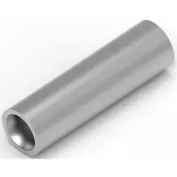 Butt connector, uninsulated, 1.25-2.0 mm², AWG 16 to 14, silver, 14.4 mm, 31819