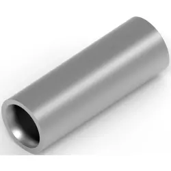 Butt connector, uninsulated, 8.0 mm², AWG 8, gray, 21.01 mm, 34321
