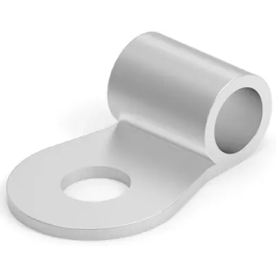Uninsulated ring cable lug, 6.64-10.5 mm², AWG 8, 5 mm, 321051 - 1