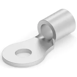 Uninsulated ring cable lug, 3.0-6.0 mm², AWG 12 to 10, 3.68 mm, 33456