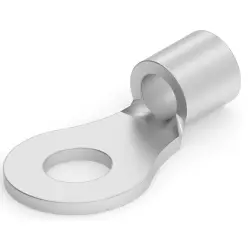 Uninsulated ring cable lug, 1.04-2.62 mm², AWG 16 to 14, 3.68 mm, M3.5, metal, 321684