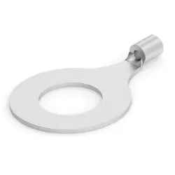 Uninsulated ring cable lug, 1.04-2.62 mm², AWG 16 to 14, 16.66 mm, M16, metal, 320758