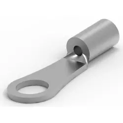 Uninsulated ring cable lug, 0.12-0.4 mm², AWG 26 to 22, 2.18 mm, M2, metal, 50334