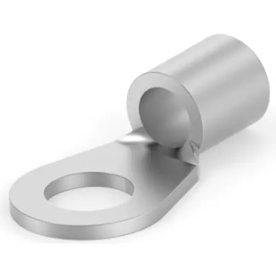 Uninsulated ring cable lug, 6.6-10.5 mm², AWG 8, 6.73 mm, M6, gray, 33461 - 1