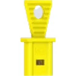Jumper, pitch 5.08 mm, 10 A, gold-plated, gray, 24.0050-28