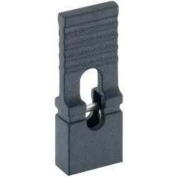 Jumper, pitch 2.54 mm, 500 V, 3 A, gold-plated, black, 4143 01
