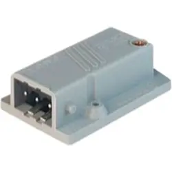 Surface-mounting plug, 3 pole, PCB mounting, screw connection, 1.5 mm², gray, 932514106